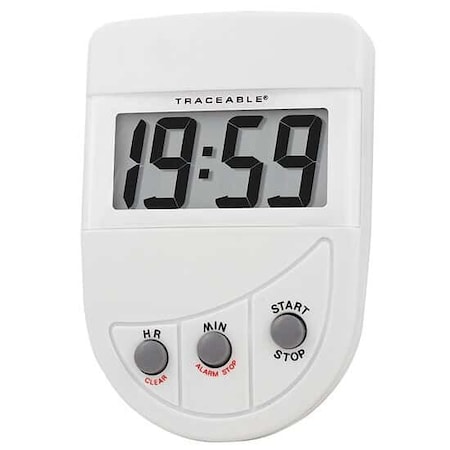 Digi-Sense Traceable Magnetic/Clip-on Alarm Timer w 94461-24